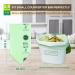 ANECO 2.6 Gallon Compostable Trash Bags - 100 Count | Extra Thick Kitchen Compost Bags for Countertop Bin - Buy Online on GoSupps.com