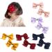 Baby hair bows girls hair clips small children grosgrain ribbon bows alligator hair clip hair accessory (10 pieces)