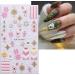 3D Christmas Nail Stickers 4 Sheets 5D Self-Adhesive Embossed Nail Decal Snowflake Nail Art Decoration Design Supplies for Kids Girls Holiday - Buy Online on GoSupps.com