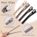 Huiguli Hair Clips Set - 12 Non-Slip Floral Hair Styling Accessories for Women & Girls - Perfect for All Hair Types - Buy Online on GoSupps.com