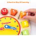 Coogam Montessori Learning Watch - Wooden Sorting & Stacking Toy for 1-3 Year Olds | Educational Puzzle Gift - Buy Online on GoSupps.com