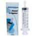 Deepdeem Nasal Irrigator Syringe Sinus & Allergy Relief with Gentle Nasal Irrigation for Congestion Portable Home & Travel Use Includes 10 Saline Flush Packets BPA-Free & Easy to Clean 60ml