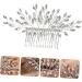 VINTORKY Hair Comb Bridal Flower Headpiece Hanfu Chinese Chignon pin Flower Hair Clips for Women Chinese Hair pin Hair Side Combs Leaves Headpiece Slide Combs Bride Rhinestones Wedding Iron - Buy Online on GoSupps.com