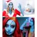Go Ho Light Blue Face Paint - Washable Gel for Halloween Cosplay & Festivals | Full Coverage Body Paint for Adults & Kids - Buy Online on GoSupps.com