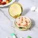 Buy Sibba Portable Gold Medication Pill Case - Moisture-Resistant Travel Organizer for Vitamins & Fish Oil - Buy Online on GoSupps.com