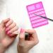 Homoyoyo Palette de Maquillage Rose Fuchsia 5 Compartiments Porte-pinceaux pour Nail Art et Palette de M lange Vernis Ongles Accessoire Professionnel pour Salon de Manucure Rangement - Buy Online on GoSupps.com