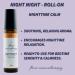 Night Night Synergistic Essential Oil Blend Roll-On 10ml Pre-Diluted 10% in Fractionated Coconut Oil Relaxing & Calming On-The-Go Aromatherapy Fleur Aromatherapy - Buy Online on GoSupps.com