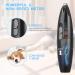 Pecute LED Pet Paw Clippers | Professional 2 Speeds Trimmers for Dogs Cats | USB Rechargeable Electric Shaver | Low Noise Cordless Grooming Tool (Black) - Buy Online on GoSupps.com
