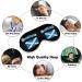 Vintage Scotland Flag Sleep Mask - Adjustable Eye Cover for Sleeping and Travel - Buy Online on GoSupps.com