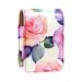 Travel Lipstick Organizer Case Lipstick Case Portable Makeup Bag With Mirror Floral Plant Leaf Rose G877k8vnac