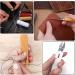 Plantional 34 PCS Leather Sewing Kit with Waxed Thread and Tools for DIY Craft Repair - Buy Online on GoSupps.com