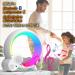 Light Alarm Clock with App Control | Sunrise Simulation 10 Alarms & Slumber Mode | 16M Adjustable LED Colors & 15 Natural Sounds | Bluetooth Speaker - Black V1.3 - Buy Online on GoSupps.com