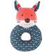 Organic Farm Buddies Frenchy Fox Teething Rattle - Eco-Friendly Teether for Babies - Buy Online on GoSupps.com