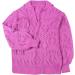 Creoqiji Women's Hot Pink Hooded Sweater - V-Cut Long Sleeve Knit Jumper & Fashion Jewelry XL - Buy Online on GoSupps.com