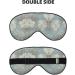 Buy Blue Grace Floral Soft Sleep Eye Mask | Breathable Eye Patch for Travel & Relaxation - Buy Online on GoSupps.com