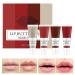 Lip Balm Cream, Lip Conditioner Balm - 4Pcs Lip Gloss Stick Moisturizing Lip Cream Set,Small Lip Moisturizer, Lip Gloss