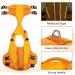 Convinit Dog Life Jacket - Waterproof Adjustable Life Jackets for Small Medium & Large Dogs - Perfect for Boating Swimming & Surfing with Reflective Strips & Handle - Orange - Buy Online on GoSupps.com