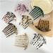 6 Teeth Plate Hair Comb Comb Hairpin Headwear Jewelry Ponytail Fork Comb Hair Clips Girls Gifts (Color : 3) - Buy Online on GoSupps.com