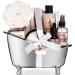 Spa Gift Baskets For Women - Luxury Bath Set With Coconut & Vanilla - Spa Kit Includes Body Wash, Bubble Bath, Lotion, Body Butter, Soap, Body Spray, Shower Puff, and Towel Coconut + Vanilla 10 Piece Set