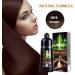 3 in 1 Hair Dye Shampoo Natural Plant Ingredients Black Hair Dye Shampoo Instant Hair Color Shampoo for Women and Men 500ml - Buy Online on GoSupps.com