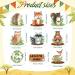 Weecent 48 Pcs Woodland Baby Shower Cupcake toppers Oh Baby Party Decorations Woodland Animals Cupcake Toppers Baby Boy Girl Birthday Party Favors Woodland Party Supplies - Buy Online on GoSupps.com