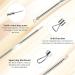 Dinikally Personalized Wood Pickle Removal Set - Custom Stainless Steel Acne Cleaning Tool Set - Professional Blemish Removal Accessories - Buy Online on GoSupps.com