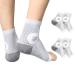 2 Pairs Neuropathy Socks for Women & Men Functional Socks for Neuropathy Soothe Relief Socks for Neuropathy Pain Medium Grey Grey Medium