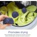 Laundry Ball Prevent Tangle Reusable Fabric Softener Ball Stain Removal PVC Material for Washing Machine - Buy Online on GoSupps.com