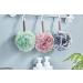 GoWorth Bath Shower Loofah Sponge Pouf Body Scrubber Exfoliator Set of 4 - Buy Online on GoSupps.com