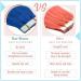 Runature Real Hair Extensions - Blue Tape-In Extensions 55cm 10 Pieces 25g - Premium Quality Real Hair Tapes - Buy Online on GoSupps.com