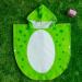 Soft Terry Baby Bathrobe & Shoes Set | Comfortable Hooded Shower Coat for Boys & Girls | Cute Fleece Wrap with Belt - 55x115cm Green - Buy Online on GoSupps.com