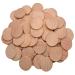 1.5 Inch Natural Wood Slices Unfinished Round Wood Coins for DIY Arts & Crafts Projects 50 per Pack.