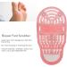 Buy Pink Shower Foot Scrubber - Easy Foot Cleaner & Massager for Exfoliating Spa Experience | International Shipping Available - Buy Online on GoSupps.com