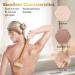 Long Wood Handle Body Brush for Bath & Shower - Exfoliating Wet/Dry Skin Care with White Sponge - 1 Count - Buy Online on GoSupps.com