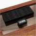 Cigar Boxs Cigar Case Cigar Box Desktop Cigar Humidor Case Glasstop Cigar Storage Box Cherry Finish with Hygrometer and Humidifier Holds 50 Cigars - Buy Online on GoSupps.com