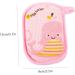 Beavorty Pink Bath Pouf & Scrubber Accessories for Newborns | Comfortable Bathing Tool for Kids - Perfect Shower Companion - Buy Online on GoSupps.com