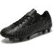 Soccer Cleats for Men's and Women's Outdoor Unisex Football Shoes Firm Rugby Boots 10.5 Women/9 Men