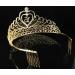 Sweet Sixteen 16th Birthday Princess Tiara Crown - Austrian Rhinestone Crystal Jewelry T1629g Gold - Buy Online on GoSupps.com