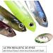Qualy Soft Plastic Swimbait Paddle Tail Shad Lure for Bass Trout Walleye Crappie - 6Pcs - Buy Online on GoSupps.com