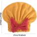 2024 Super Absorbent Microfiber Hair Towel Wrap for Women - Quick Drying Wet Hair Towel with Bow Knot (Yellow) | International Shipping Available - Buy Online on GoSupps.com