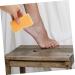 FRCOLOR Grinding Foot Tool Foot rubbing Stone Foot Stone Foot Scrub Body scrubbers feet Pumice Block Foot Pumices Foot Exfoliation Pumice for feet Natural pomes Metal Foot Heel - Buy Online on GoSupps.com