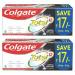 Colgate Total Charcoal Deep Clean Antibacterial Cavity Protection Toothpaste for Whole Mouth Health 370g (2 x185g) Charcoal Deep Clean for 7 Dental Problems(6.5 Ounce)
