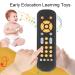 Baby TV Remote Control Toy for Toddlers - Interactive Educational Toy for Early Brain Development (Black) - Buy Online on GoSupps.com
