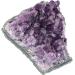 Nupuyai Natural Amethyst Druse Rough Stone Irregular Crystal Cluster Druse Piece Reiki Healing Stone Decoration Amethyst M