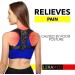 Leramed 2023 Posture Corrector for Men and Women - Adjustable Upper Back Brace for Clavicle Support - Pain Relief for Neck, Back, Shoulder - Chest Size 25-50 - Buy Online on GoSupps.com