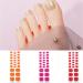 Zkbszn Nail Stickers Semi Cured Gel Toe Nail Stickers Manicure Decor UV LED Lamp Semi Cured Gel Design Nail Decals Fashion Nail Sticker Bsj0061 - Buy Online on GoSupps.com