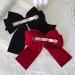 Hair Ribbon Hair Bow Clips Velvet Hair Bows for Women 2PCS Velvet Bow Clip 6.3 Inch Soft Velvet Ribbon Bows for Hair French Velvet Bow Hair Clip for Girls - Buy Online on GoSupps.com