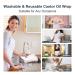 Reusable Castor Oil Pack Set | Washable Compress Wrap for Neck Relaxation & Liver Detox | Eco-Friendly White - Buy Online on GoSupps.com