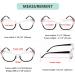 Buy Eyekepper 4-Pack Bifocal Reading Glasses for Women - Stylish Two Tone Design Clear Lens 2.0x Magnification - Perfect for International Shipping - Buy Online on GoSupps.com