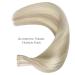 Salife 10Pcs Tape In Extensions | Real Hair Ashblond & Platinblond Highlights | Invisible Smooth 30cm 20g #17a/60a - Buy Online on GoSupps.com